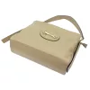 Luka 20-043 DOLLARO taupe női bőr kézitáska 31 x 25 x 12 cm