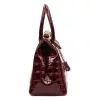 Luka 26-002 bordó női bőr kézitáska 35 x 26,5 x 15,5 cm