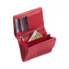 VerMari VER LW-14 piros női bőr pénztárca 13 x 10 x 3 cm