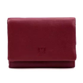   VerMari VER LW-14 bordó női bőr pénztárca 13 x 10 x 3 cm