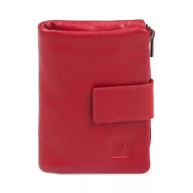   VerMari VER LW-16 piros női női bőr pénztárca 13 x 10 x 3,5 cm
