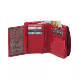   VerMari VER LW-16 piros női női bőr pénztárca 13 x 10 x 3,5 cm