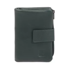   VerMari VER LW-18 zöld női bőr pénztárca 14 × 9 × 2,5 cm