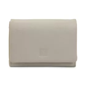   VerMari VER LW-14 drapp női bőr pénztárca 13 × 10 × 3 cm