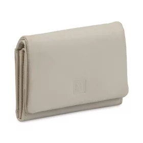   VerMari VER LW-14 drapp női bőr pénztárca 13 × 10 × 3 cm