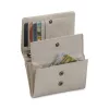 VerMari VER LW-14 drapp női bőr pénztárca 13 × 10 × 3 cm