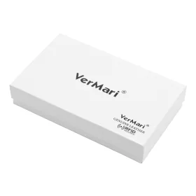   VerMari VER LW-02 bézs női bőr pénztárca 19 x 10 x 2.5 cm