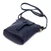Luka 26-101 DOLLARO navy női bőr kézitáska 16 x 21 x 6.5 cm