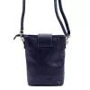 Luka 26-101 DOLLARO navy női bőr kézitáska 16 x 21 x 6.5 cm