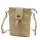Luka 26-101 DOLLARO taupe női bőr kézitáska 16 x 21 x 6.5 cm