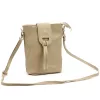 Luka 26-101 DOLLARO taupe női bőr kézitáska 16 x 21 x 6.5 cm