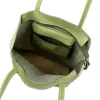 Luka 26-084 DOLLARO zöld női bőr kézitáska 40 x 37 x 13 cm