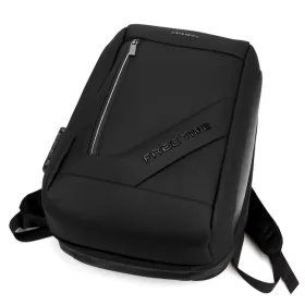   Pierre Cardin 3836 ALAN10 fekete férfi hátizsák laptopartóval 47 x 30 x 16 cm