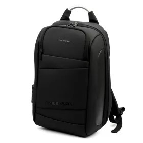   Pierre Cardin 3839 ALAN10 fekete férfi hátizsák, laptopartóval 48 x 30 x 16 cm