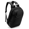 Pierre Cardin 3839 ALAN10 fekete férfi hátizsák, laptopartóval 48 x 30 x 16 cm