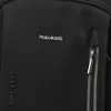 Pierre Cardin 3814 ALAN10 fekete férfi hátizsák laptoptartóval 44 x 32 x 15 cm
