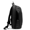 Pierre Cardin 3837 ALAN10 fekete férfi hátizsák 38 x 30 x 15 cm