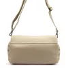 Luka 26-121 DOLLARO taupe női bőr kézitáska 30 x 16 x 12 cm