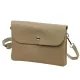 Luka 26-116 DOLLARO taupe női bőr válltáska, oldaltáska 20 x 14.5 x 4 cm