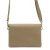 Luka 26-116 DOLLARO taupe női bőr válltáska, oldaltáska 20 x 14.5 x 4 cm