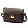 Luka 26-061 DOLLARO barna női bőr kézitáska 23 x 16.5 x 9 cm