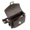 Luka 26-061 DOLLARO barna női bőr kézitáska 23 x 16.5 x 9 cm