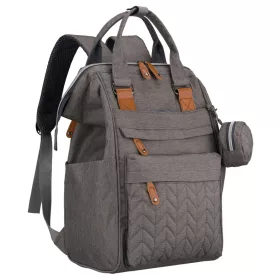   Peterson PTN JMB-02 szürke női többfunkciós hátizsák 44 × 27 × 19 cm