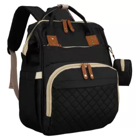   Peterson PTN JMB-03 fekete több funkciós hátizsák 38 x 27 x 18 cm
