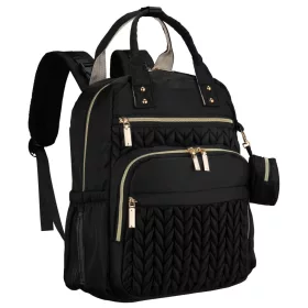   Peterson PTN JMB-04 fekete több funkciós női hátizsák 39 x 28 x 17 cm