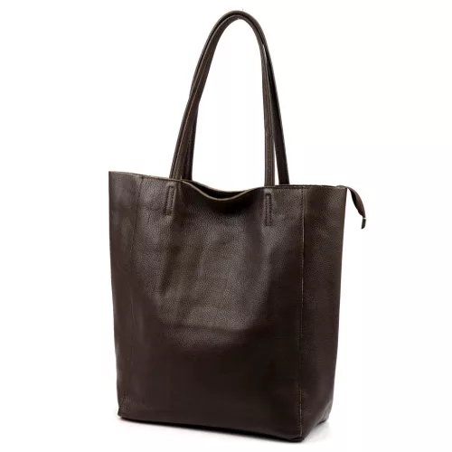Luka 26-084 DOLLARO barna női bőr kézitáska 40 x 37 x 13 cm