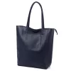Luka 26-084 DOLLARO navy női bőr kézitáska 40 x 37 x 13 cm
