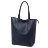 Luka 26-084 DOLLARO navy női bőr kézitáska 40 x 37 x 13 cm