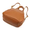 Luka 24-070 DOLLARO barna női marhabőr hátizsák 30 x 30 x 16 cm