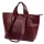 Luka 25-078 DOLLARO bordó női bőr kézitáska 43 x 30 x 17 cm