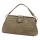 Luka 26-156 CROCO mogyoróbarna női bőr kézitáska, vállpánttal 27 x 16 x 10 cm