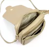Luka 26-133 taupe női bőr kézitáska 21.5 x 20 x 10 cm
