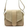 Luka 26-133 taupe női bőr kézitáska 21.5 x 20 x 10 cm