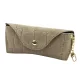 Florence BRE-13 CROCO taupe női marhabőr irattartó 18 x 8 x 4.5 cm