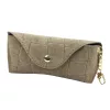 Florence BRE-13 CROCO taupe női marhabőr irattartó 18 x 8 x 4.5 cm