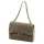 Camilla PREMIUM 10.017 MAXI mogyoróbarna női velúr bőr bőr kézitáska, válltáska 32 x 20 cm
