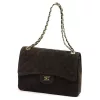 Camilla PREMIUM 10.017 MAXI barna női velúr bőr bőr kézitáska, válltáska 32 x 20 cm