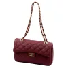 Camilla PREMIUM 10.018 MIDI SAVAGE bordó női bőr kézitáska 28.5 x 17.5 x 10 cm