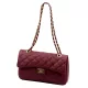 Camilla PREMIUM 10.018 MIDI SAVAGE bordó női bőr kézitáska 28.5 x 17.5 x 10 cm