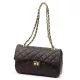 Camilla PREMIUM 10.018 MIDI SAVAGE barna női bőr válltáska 28.5 x 17.5 x 10 cm