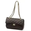 Camilla PREMIUM 10.018 MIDI SAVAGE barna női bőr válltáska 28.5 x 17.5 x 10 cm