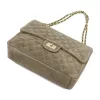 Camilla PREMIUM 10.023 MAXI (10.017) taupe női velúr bőr bőr kézitáska 32 cm