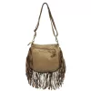 VS 039 taupe női bőr kézitáska 30 x 28 x 6 cm