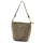 Luka 26-018 taupe női bőr kézitáska 21 x 20 x 11 cm