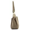 Luka 26-018 taupe női bőr kézitáska 21 x 20 x 11 cm