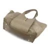 Luka 26-068 taupe női bőr válltáska 45 x 30 x 16 cm
